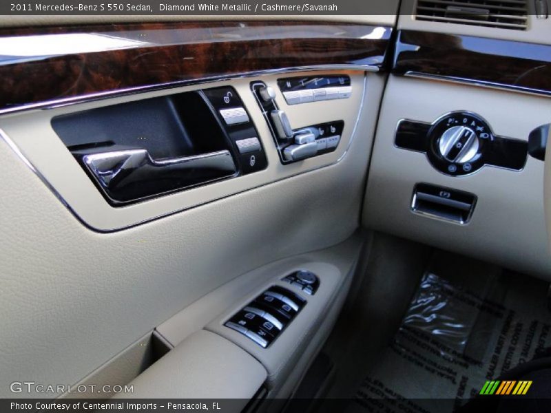 Controls of 2011 S 550 Sedan