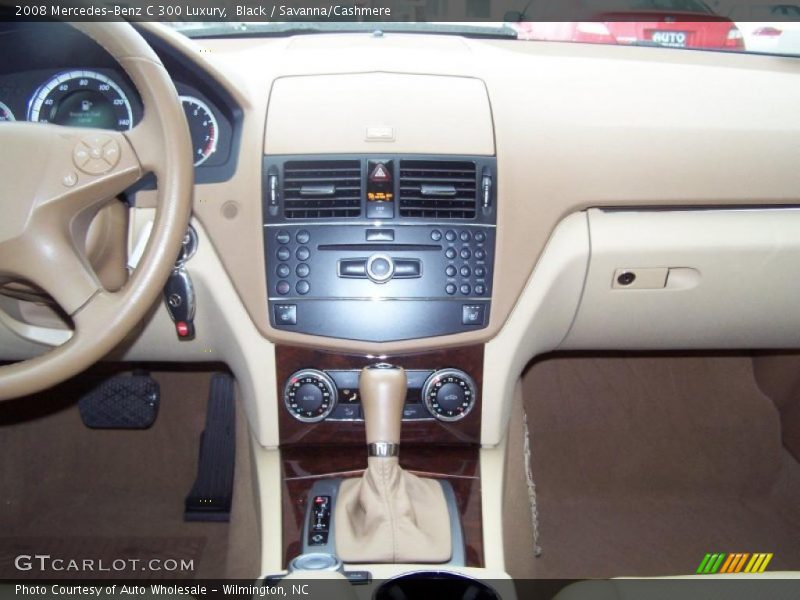 Black / Savanna/Cashmere 2008 Mercedes-Benz C 300 Luxury