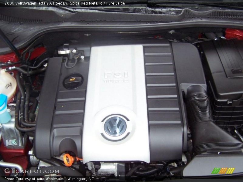Spice Red Metallic / Pure Beige 2006 Volkswagen Jetta 2.0T Sedan