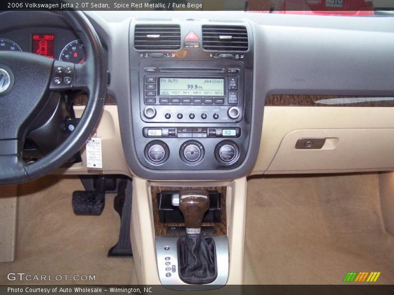 Spice Red Metallic / Pure Beige 2006 Volkswagen Jetta 2.0T Sedan