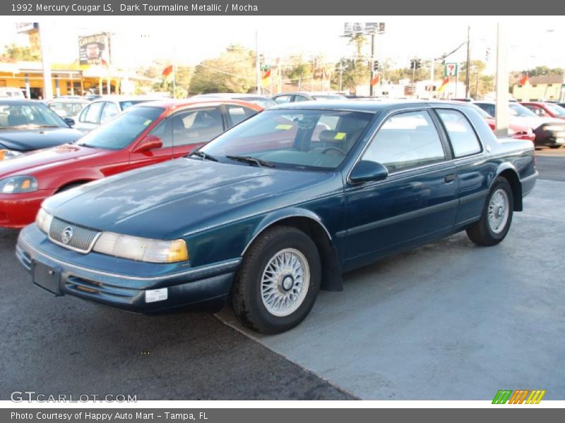 Front 3/4 View of 1992 Cougar LS