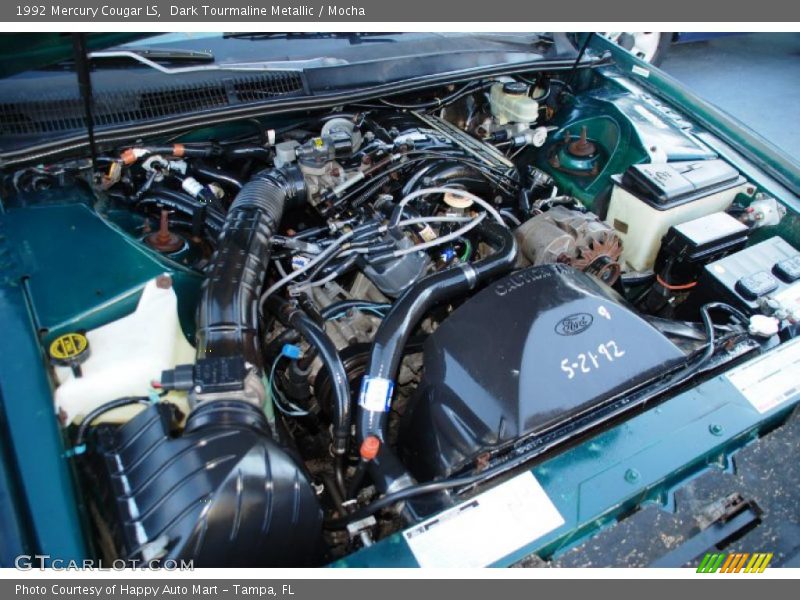  1992 Cougar LS Engine - 3.8 Liter OHV 12-Valve V6