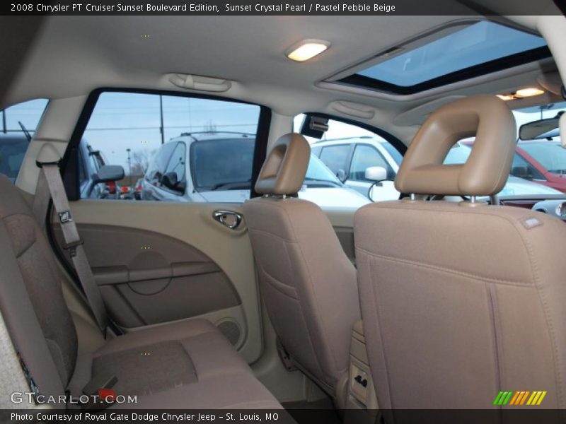 Sunset Crystal Pearl / Pastel Pebble Beige 2008 Chrysler PT Cruiser Sunset Boulevard Edition