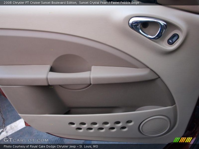 Sunset Crystal Pearl / Pastel Pebble Beige 2008 Chrysler PT Cruiser Sunset Boulevard Edition