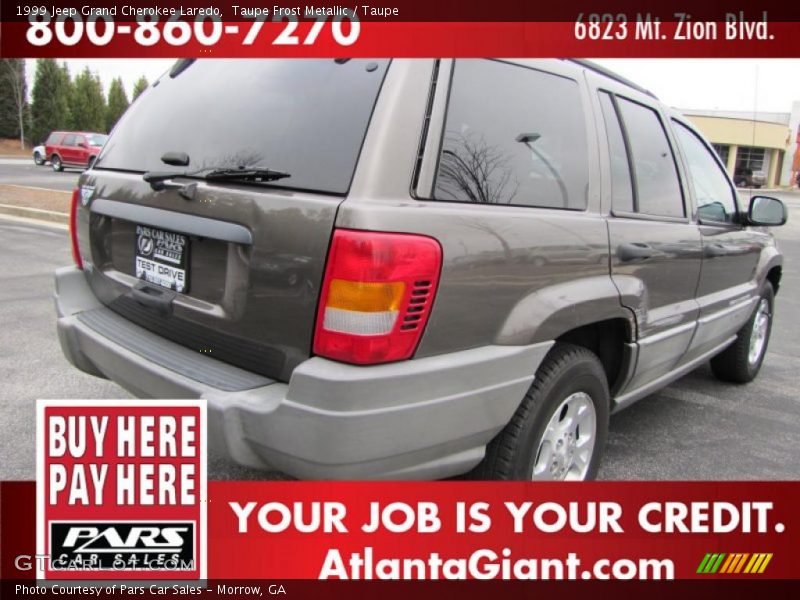 Taupe Frost Metallic / Taupe 1999 Jeep Grand Cherokee Laredo