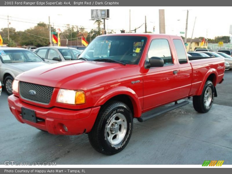 Bright Red / Dark Graphite 2003 Ford Ranger Edge SuperCab 4x4