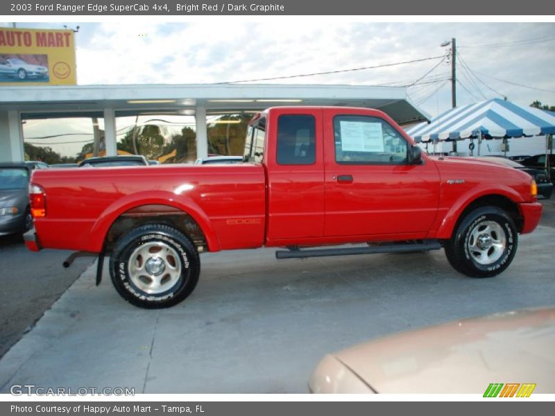 Bright Red / Dark Graphite 2003 Ford Ranger Edge SuperCab 4x4