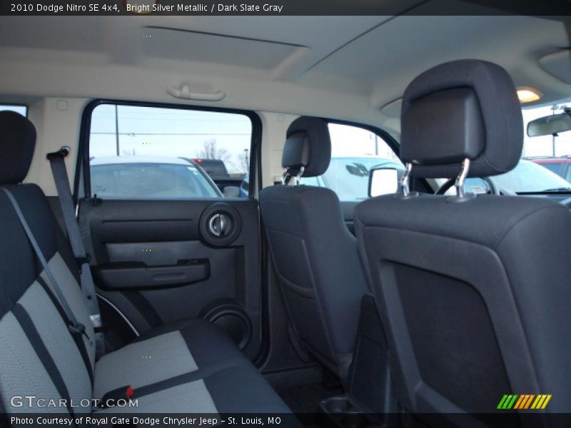 Bright Silver Metallic / Dark Slate Gray 2010 Dodge Nitro SE 4x4
