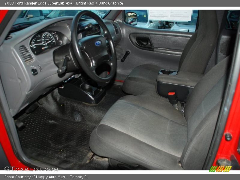Bright Red / Dark Graphite 2003 Ford Ranger Edge SuperCab 4x4