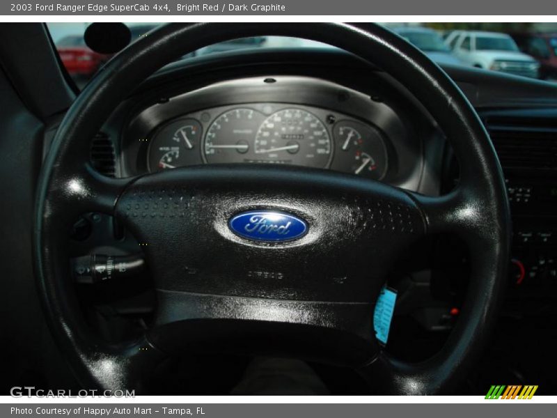 Bright Red / Dark Graphite 2003 Ford Ranger Edge SuperCab 4x4