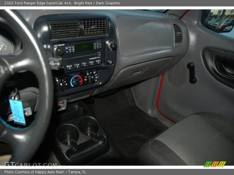 Bright Red / Dark Graphite 2003 Ford Ranger Edge SuperCab 4x4