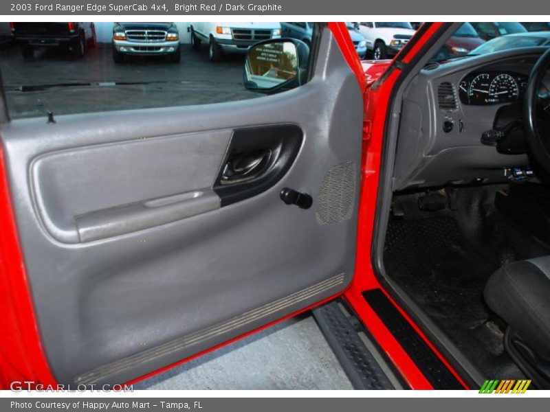 Bright Red / Dark Graphite 2003 Ford Ranger Edge SuperCab 4x4