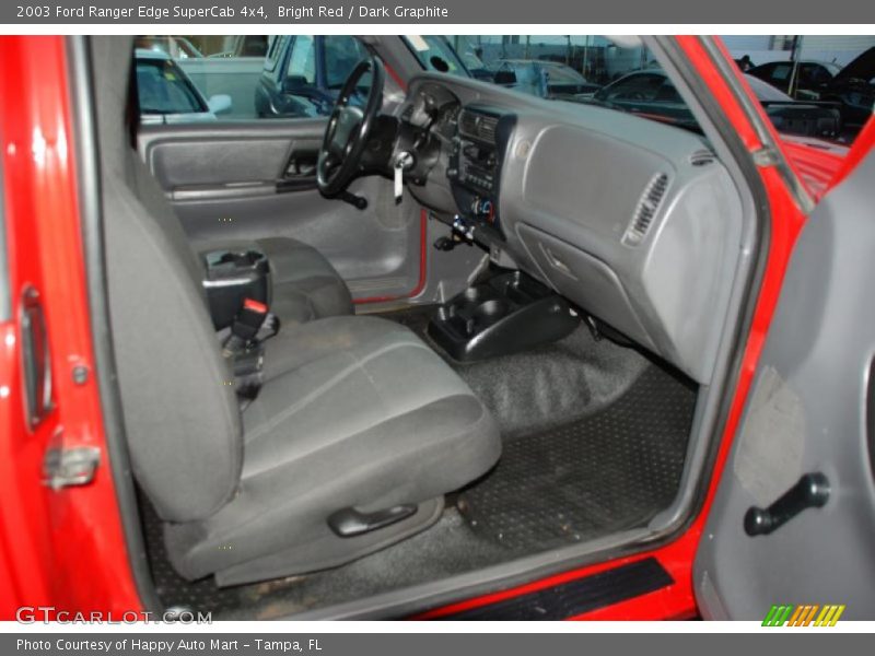 Bright Red / Dark Graphite 2003 Ford Ranger Edge SuperCab 4x4