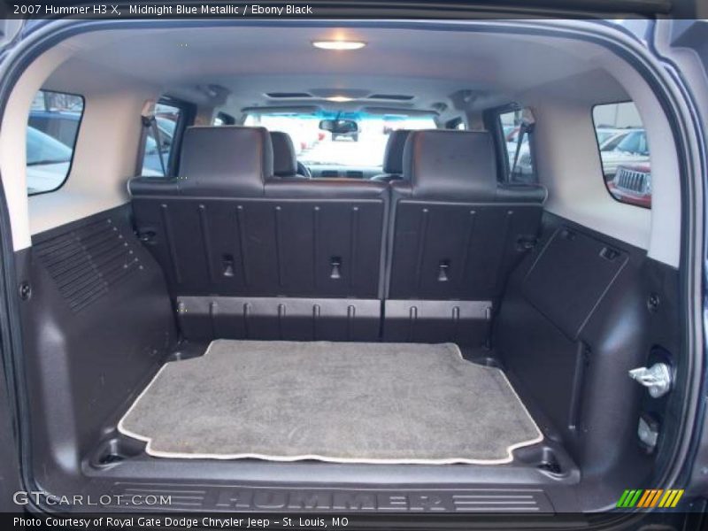 Midnight Blue Metallic / Ebony Black 2007 Hummer H3 X