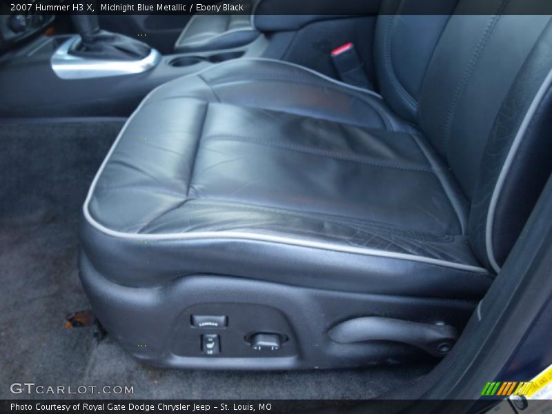 Midnight Blue Metallic / Ebony Black 2007 Hummer H3 X