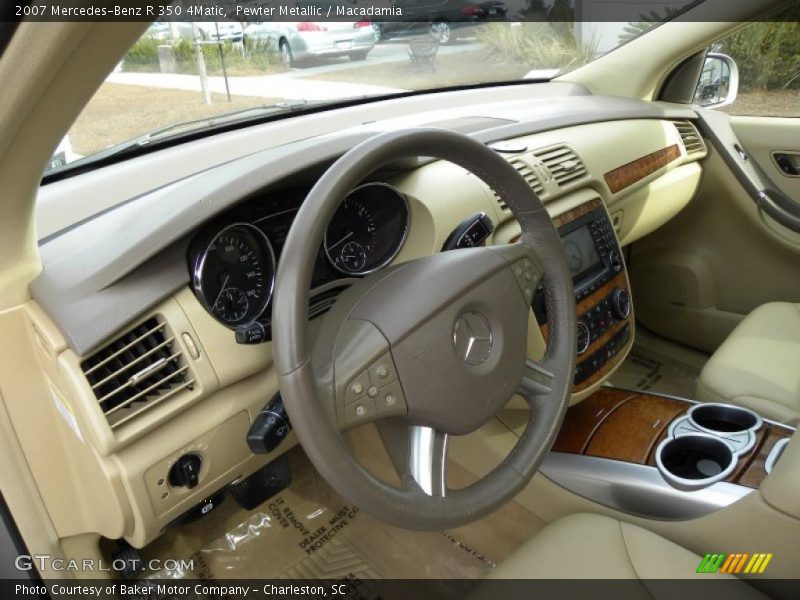 Pewter Metallic / Macadamia 2007 Mercedes-Benz R 350 4Matic