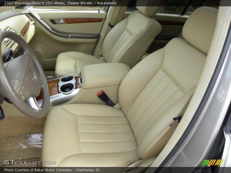 Pewter Metallic / Macadamia 2007 Mercedes-Benz R 350 4Matic