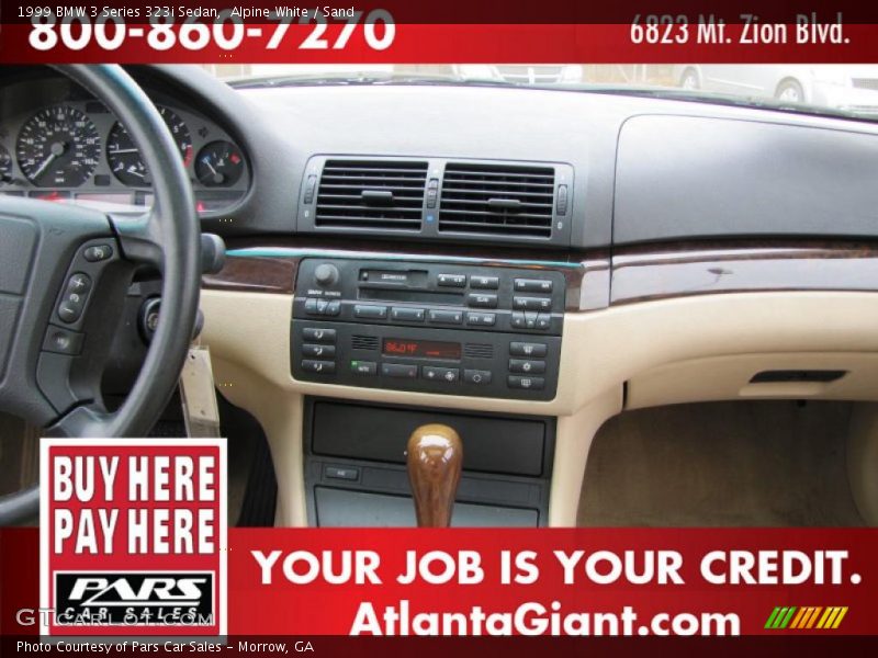 Alpine White / Sand 1999 BMW 3 Series 323i Sedan