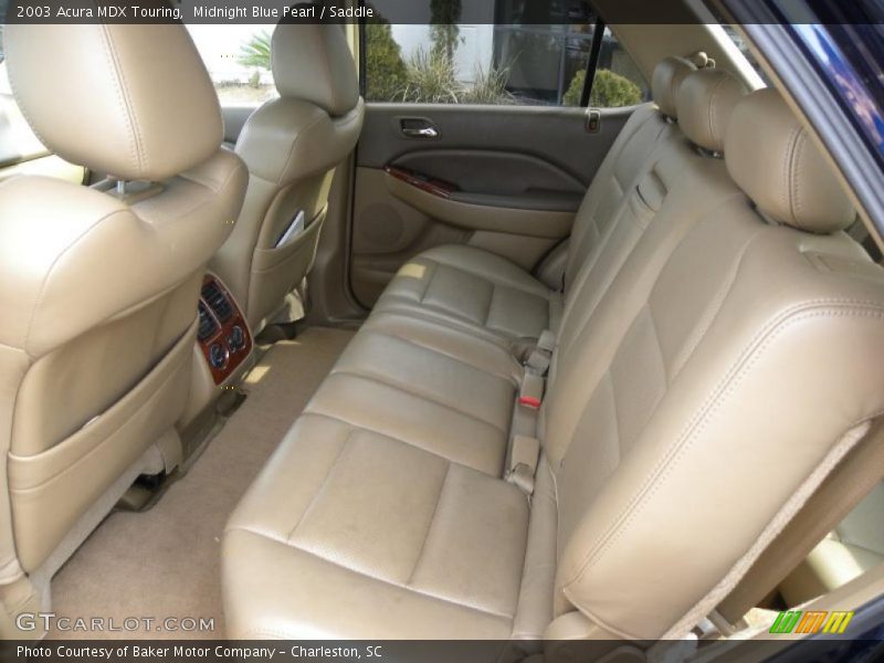  2003 MDX Touring Saddle Interior