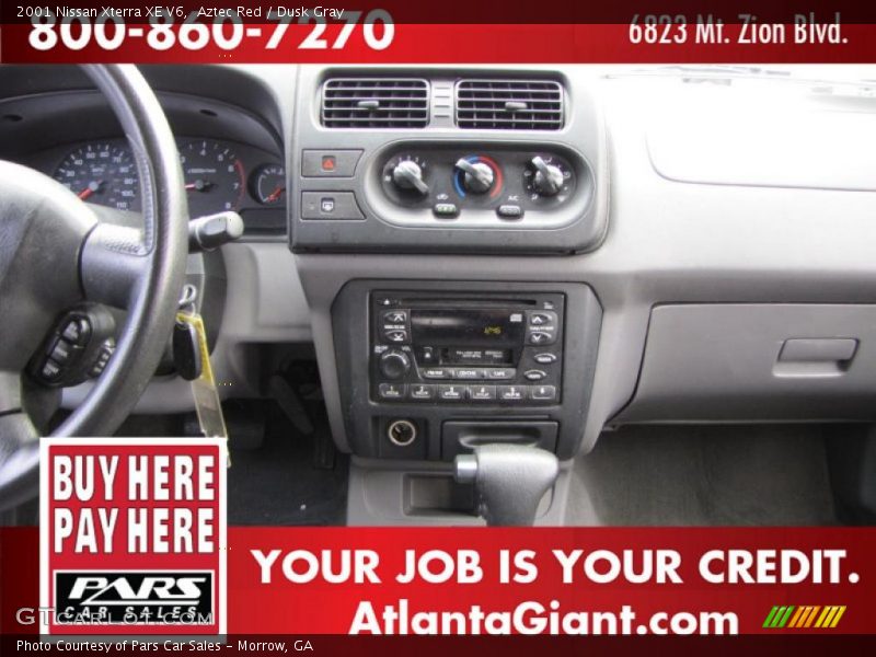 Aztec Red / Dusk Gray 2001 Nissan Xterra XE V6