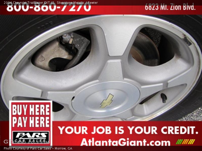 Silverstone Metallic / Pewter 2004 Chevrolet TrailBlazer EXT LS