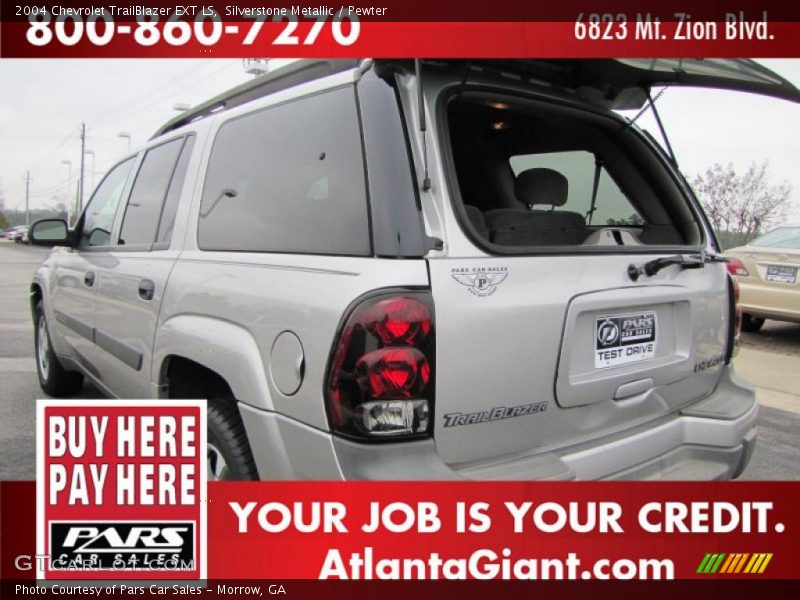 Silverstone Metallic / Pewter 2004 Chevrolet TrailBlazer EXT LS