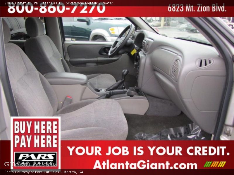 Silverstone Metallic / Pewter 2004 Chevrolet TrailBlazer EXT LS