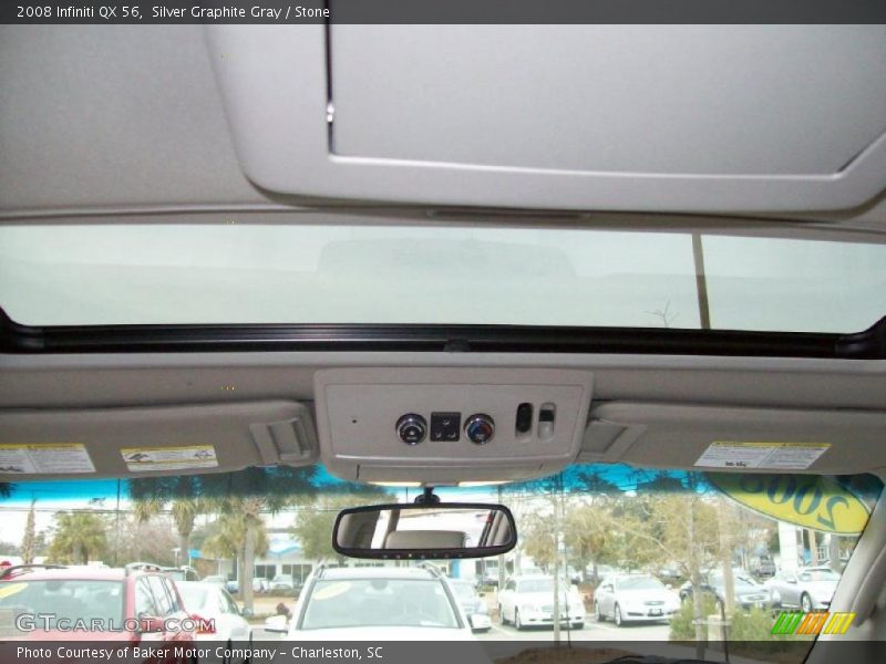 Silver Graphite Gray / Stone 2008 Infiniti QX 56