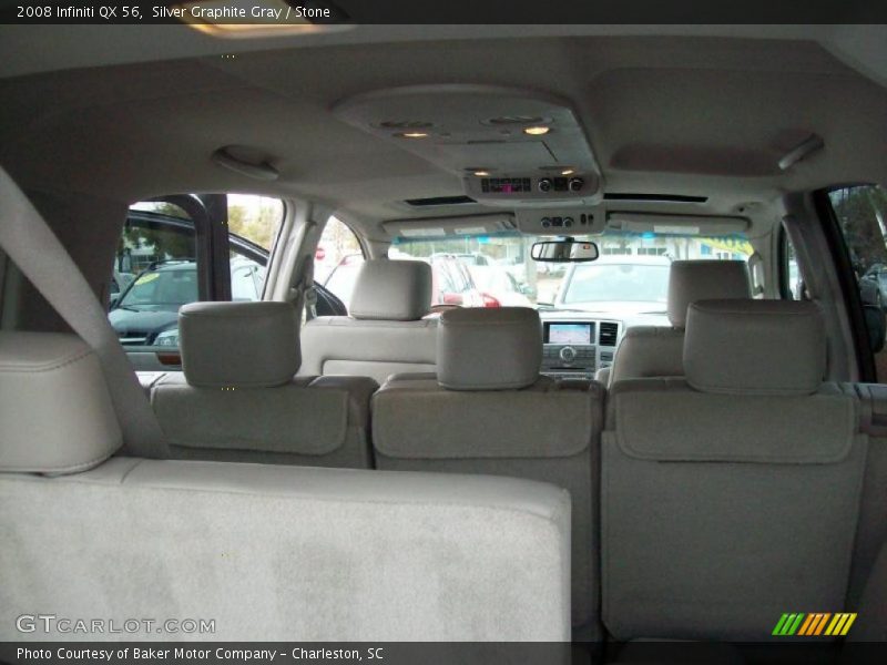 Silver Graphite Gray / Stone 2008 Infiniti QX 56