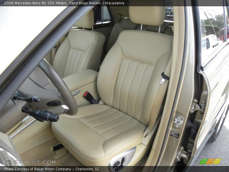Sand Beige Metallic / Macadamia 2008 Mercedes-Benz ML 350 4Matic