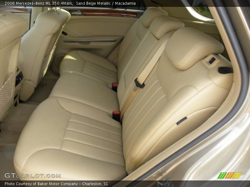 Sand Beige Metallic / Macadamia 2008 Mercedes-Benz ML 350 4Matic