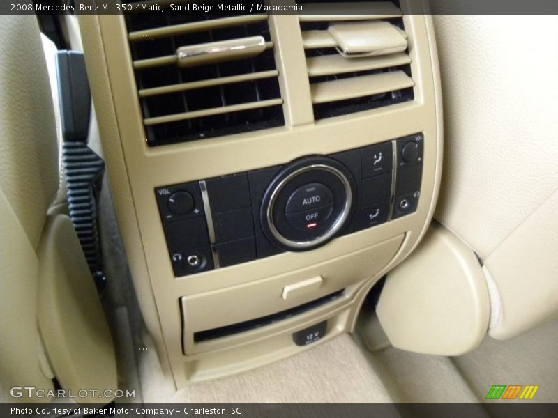 Sand Beige Metallic / Macadamia 2008 Mercedes-Benz ML 350 4Matic
