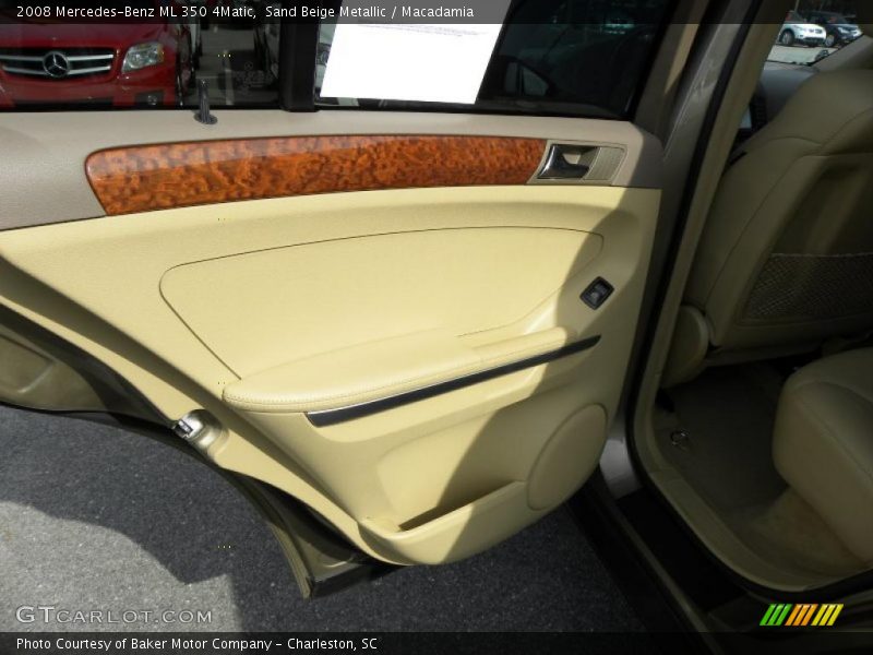 Sand Beige Metallic / Macadamia 2008 Mercedes-Benz ML 350 4Matic