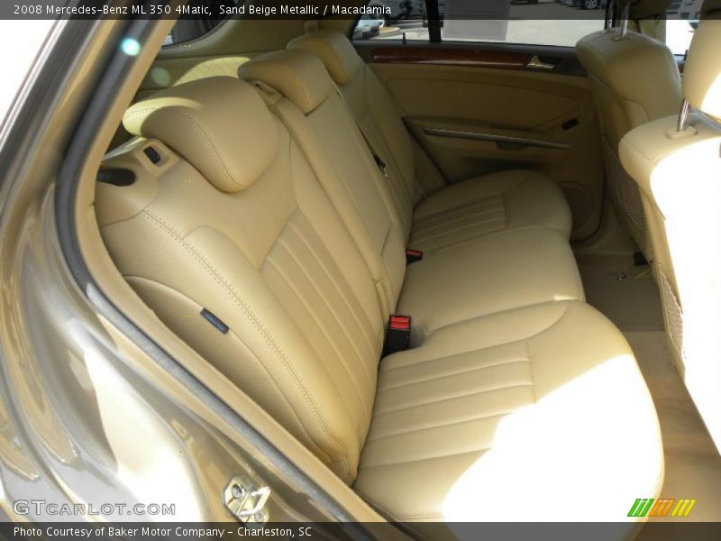 Sand Beige Metallic / Macadamia 2008 Mercedes-Benz ML 350 4Matic