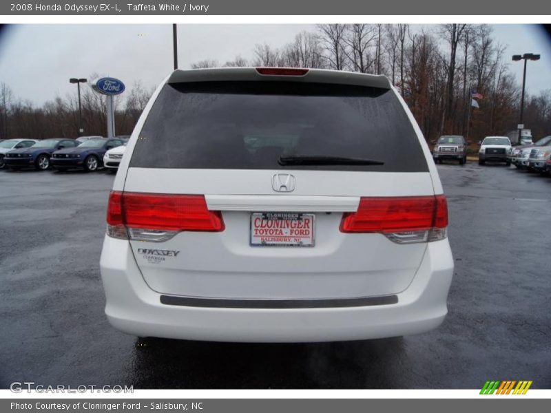 Taffeta White / Ivory 2008 Honda Odyssey EX-L