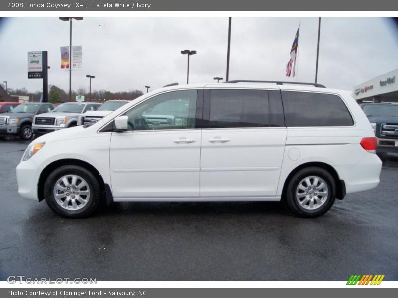 Taffeta White / Ivory 2008 Honda Odyssey EX-L