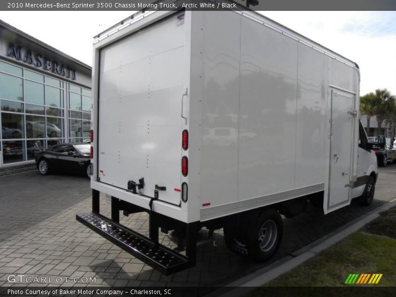 Arctic White / Black 2010 Mercedes-Benz Sprinter 3500 Chassis Moving Truck