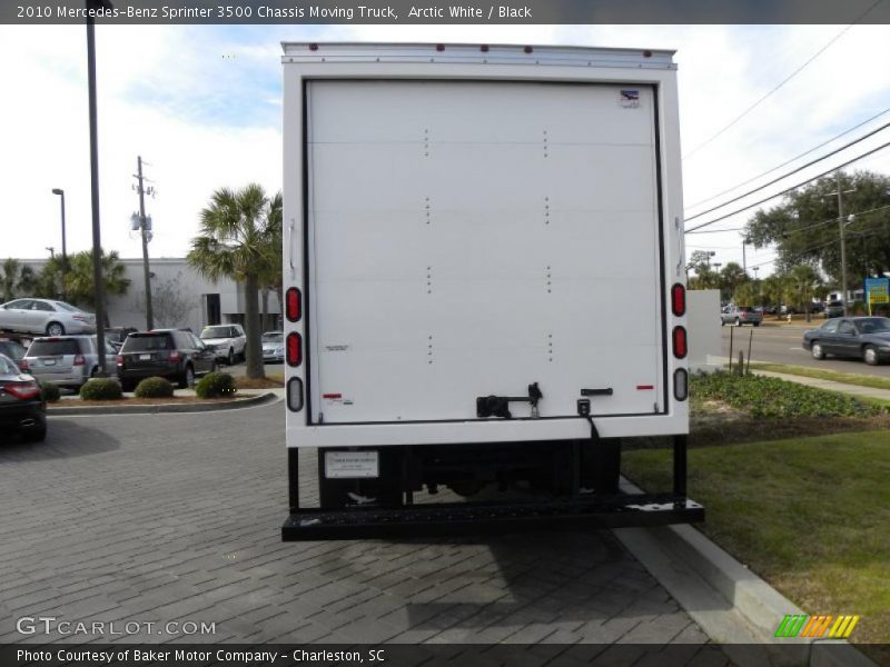 Arctic White / Black 2010 Mercedes-Benz Sprinter 3500 Chassis Moving Truck