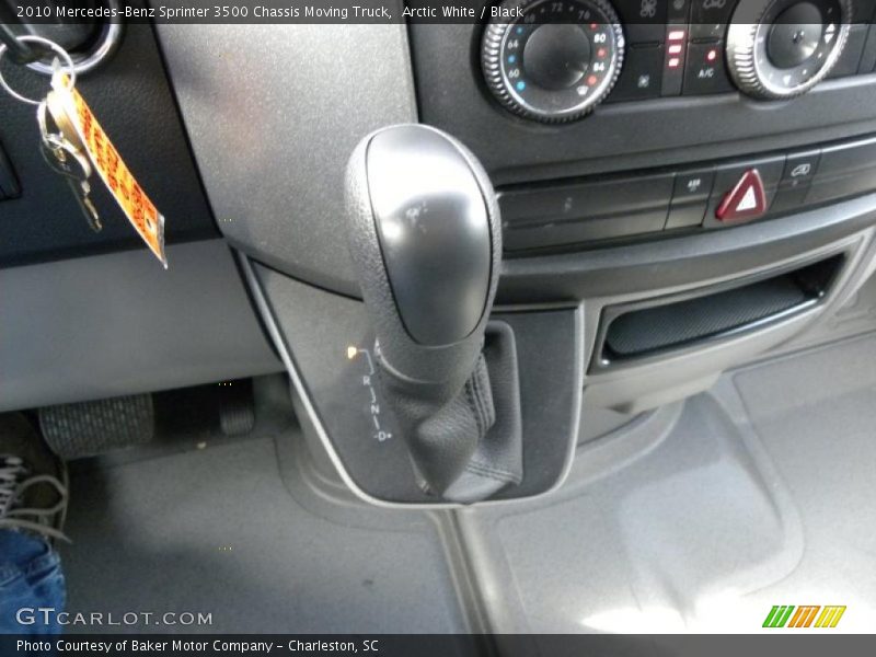 Arctic White / Black 2010 Mercedes-Benz Sprinter 3500 Chassis Moving Truck