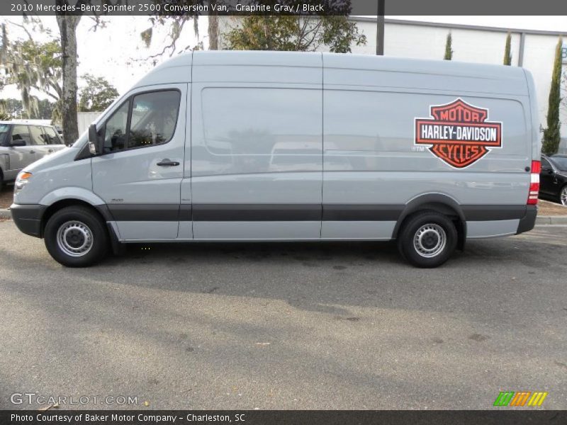 Graphite Gray / Black 2010 Mercedes-Benz Sprinter 2500 Conversion Van