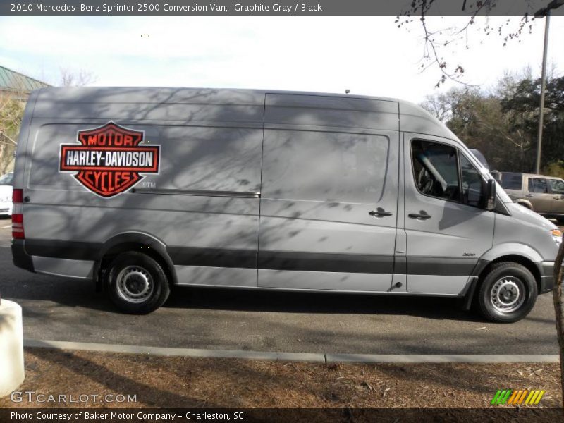 Graphite Gray / Black 2010 Mercedes-Benz Sprinter 2500 Conversion Van