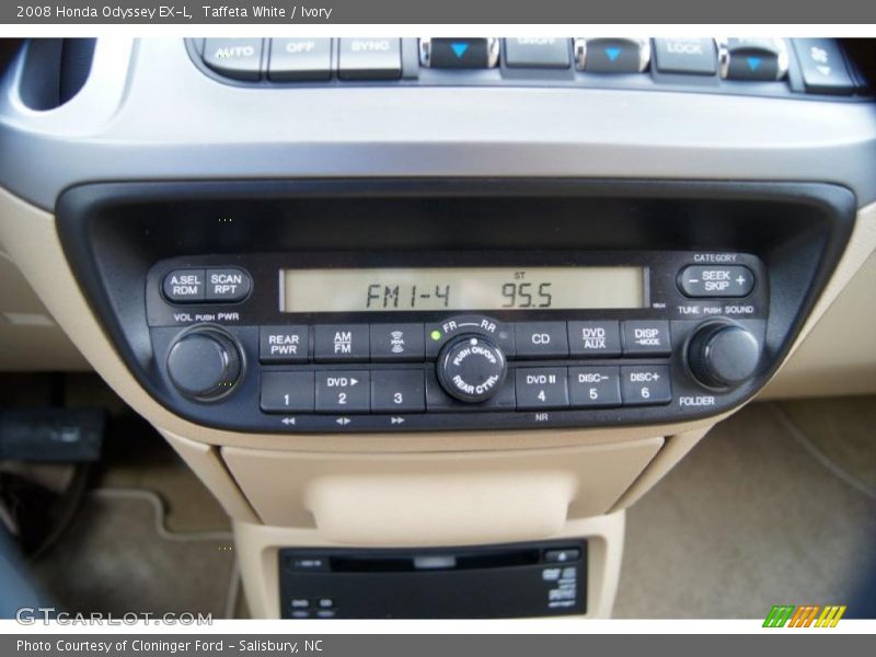 Taffeta White / Ivory 2008 Honda Odyssey EX-L