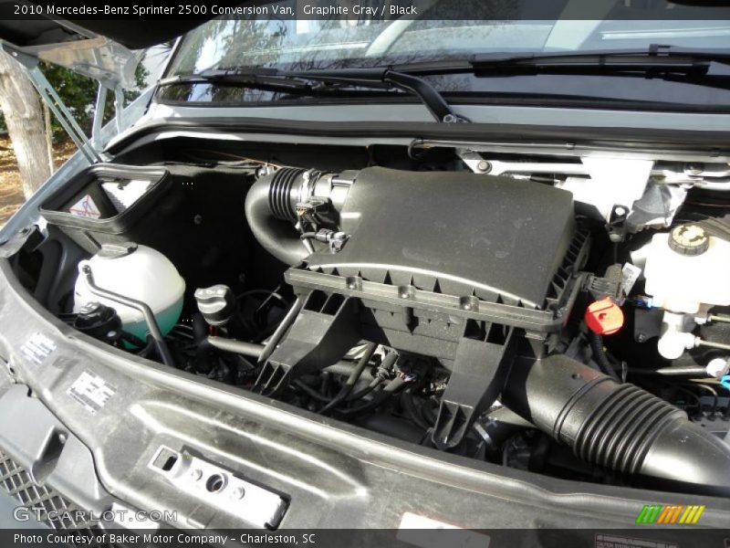 Graphite Gray / Black 2010 Mercedes-Benz Sprinter 2500 Conversion Van