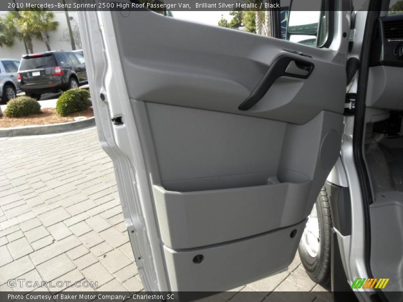 Brilliant Silver Metallic / Black 2010 Mercedes-Benz Sprinter 2500 High Roof Passenger Van