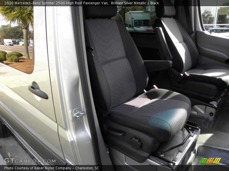 Brilliant Silver Metallic / Black 2010 Mercedes-Benz Sprinter 2500 High Roof Passenger Van