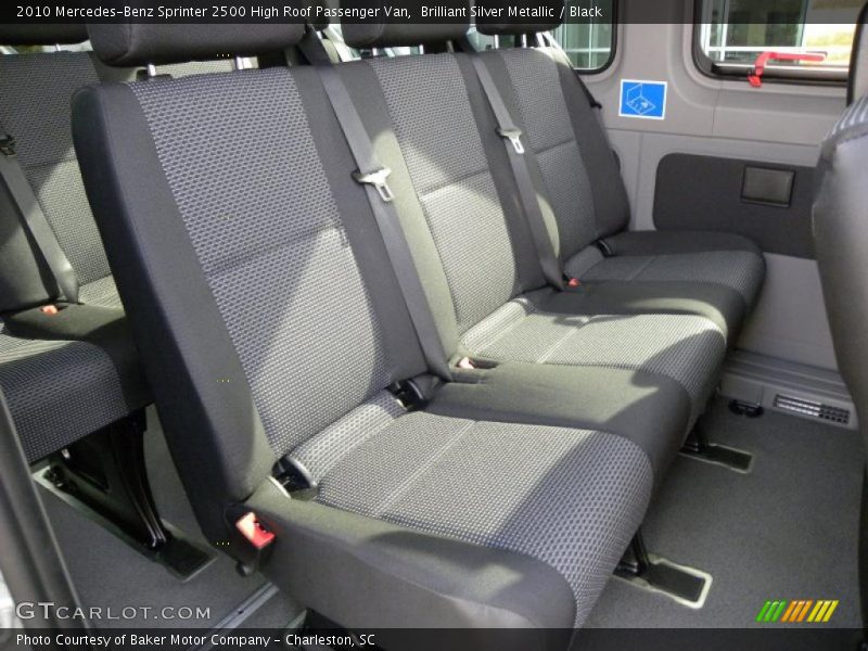  2010 Sprinter 2500 High Roof Passenger Van Black Interior