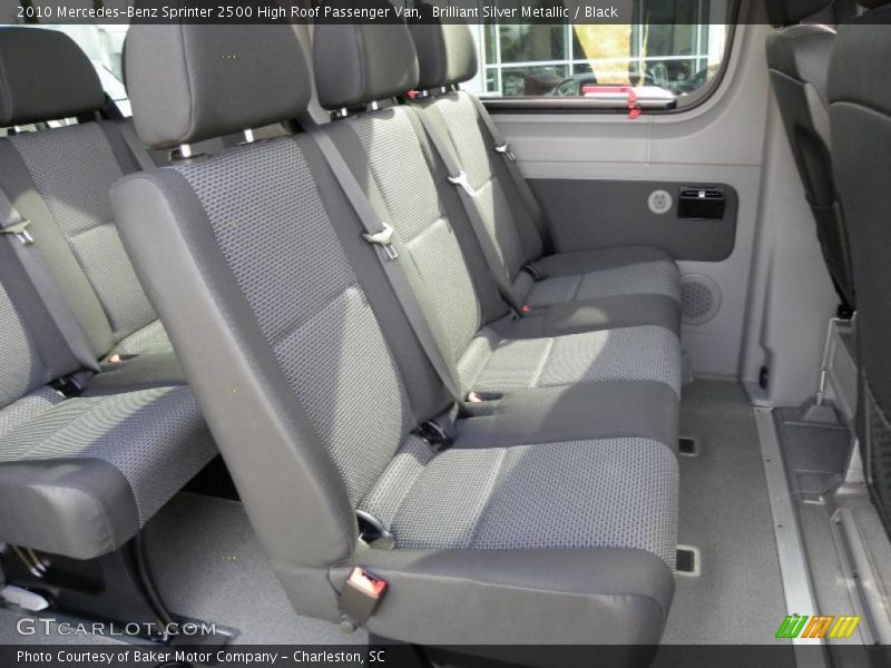  2010 Sprinter 2500 High Roof Passenger Van Black Interior