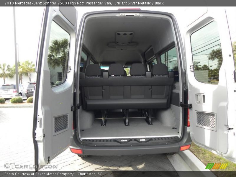  2010 Sprinter 2500 High Roof Passenger Van Trunk