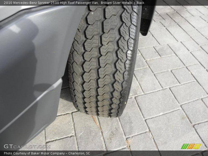 Brilliant Silver Metallic / Black 2010 Mercedes-Benz Sprinter 2500 High Roof Passenger Van
