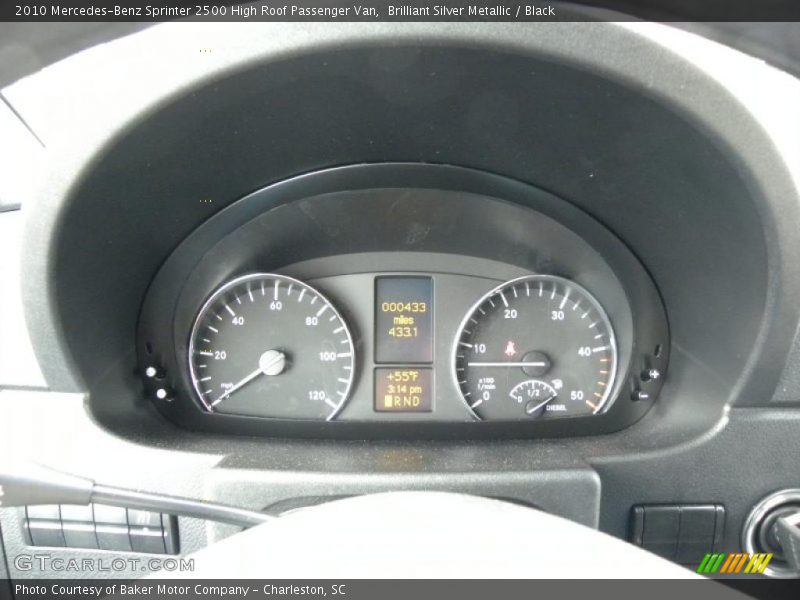  2010 Sprinter 2500 High Roof Passenger Van 2500 High Roof Passenger Van Gauges